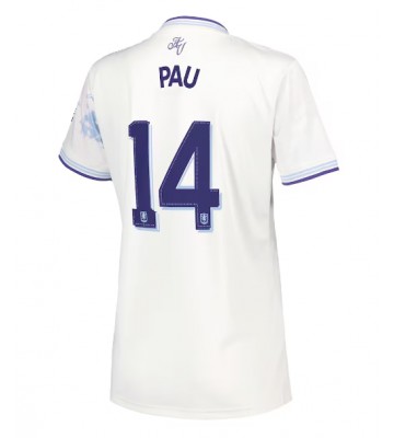 Aston Villa Pau Torres #14 Alternativní Dres pro Dámy 2025-26 Krátkým Rukávem