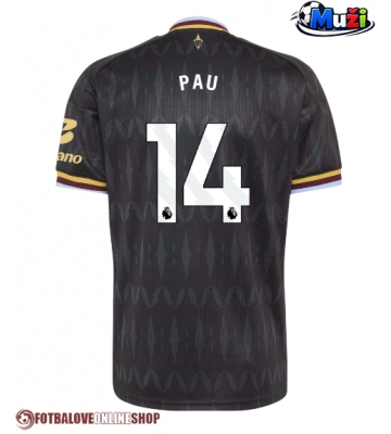 Aston Villa Pau Torres #14 Venkovní Dres 2026-27 Krátkým Rukávem