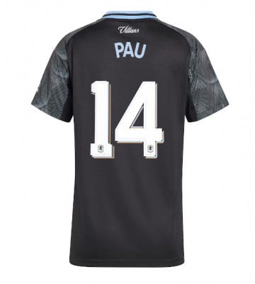Aston Villa Pau Torres #14 Venkovní Dres pro Dámy 2025-26 Krátkým Rukávem