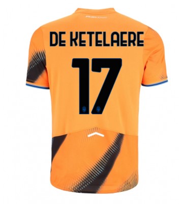 Atalanta Charles De Ketelaere #17 Alternativní Dres 2025-26 Krátkým Rukávem