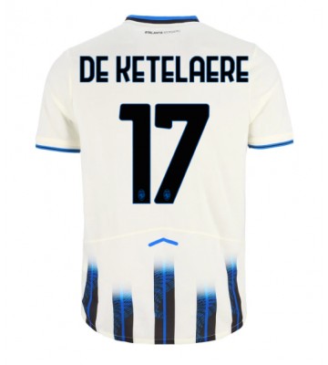 Atalanta Charles De Ketelaere #17 Venkovní Dres 2025-26 Krátkým Rukávem