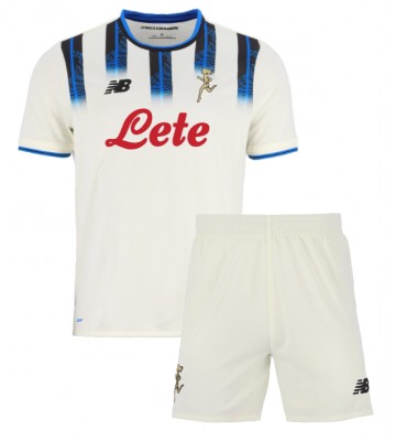 Atalanta Venkovní dres komplet pro Děti 2025-26 Krátkým Rukávem (+ Krátké kalhoty)