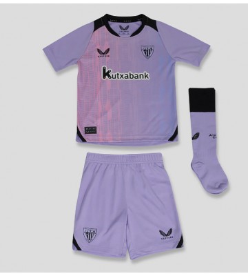 Athletic Bilbao Alternativní dres komplet pro Děti 2024-25 Krátkým Rukávem (+ Krátké kalhoty)