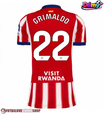 Atletico Madrid Alejandro Grimaldo #22 Domácí Dres pro Dámy 2026-27 Krátkým Rukávem
