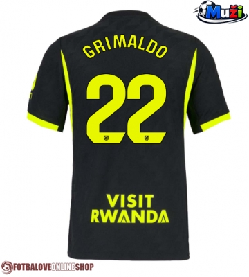 Atletico Madrid Alejandro Grimaldo #22 Venkovní Dres 2026-27 Krátkým Rukávem