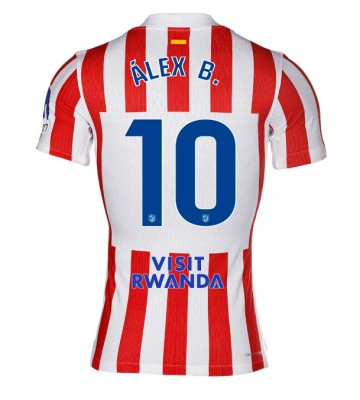 Atletico Madrid Alex Baena #10 Domácí Dres 2025-26 Krátkým Rukávem Atletico Madrid Alex Baena #10 Domácí Dres 2025-26 Krátkým Rukávem