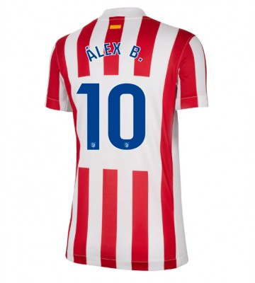 Atletico Madrid Alex Baena #10 Domácí Dres pro Dámy 2025-26 Krátkým Rukávem