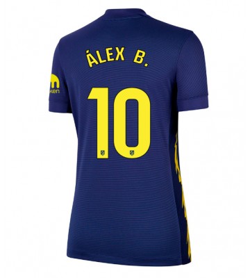 Atletico Madrid Alex Baena #10 Venkovní Dres pro Dámy 2025-26 Krátkým Rukávem