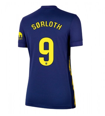 Atletico Madrid Alexander Sorloth #9 Venkovní Dres pro Dámy 2025-26 Krátkým Rukávem