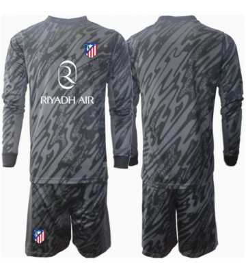 Atletico Madrid Brankář Domácí dres komplet pro Děti 2024-25 Dlouhým Rukávem (+ Krátké kalhoty)