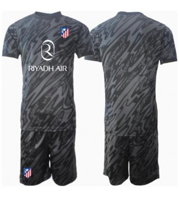 Atletico Madrid Brankář Domácí dres komplet pro Děti 2024-25 Krátkým Rukávem (+ Krátké kalhoty)