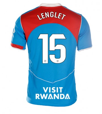 Atletico Madrid Clement Lenglet #15 Alternativní Dres pro Dámy 2025-26 Krátkým Rukávem