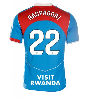Atletico Madrid Giacomo Raspadori #22 Alternativní Dres pro Dámy 2025-26 Krátkým Rukávem Atletico Madrid Giacomo Raspadori #22 Alternativní Dres pro Dámy 2025-26 Krátkým Rukávem