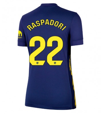 Atletico Madrid Giacomo Raspadori #22 Venkovní Dres pro Dámy 2025-26 Krátkým Rukávem Atletico Madrid Giacomo Raspadori #22 Venkovní Dres pro Dámy 2025-26 Krátkým Rukávem