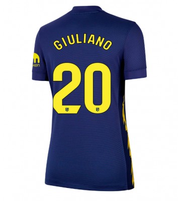 Atletico Madrid Giuliano Simeone #20 Venkovní Dres pro Dámy 2025-26 Krátkým Rukávem