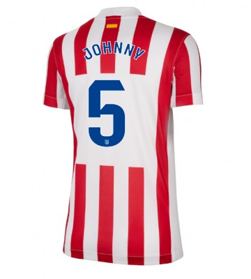 Atletico Madrid Johnny Cardoso #5 Domácí Dres pro Dámy 2025-26 Krátkým Rukávem