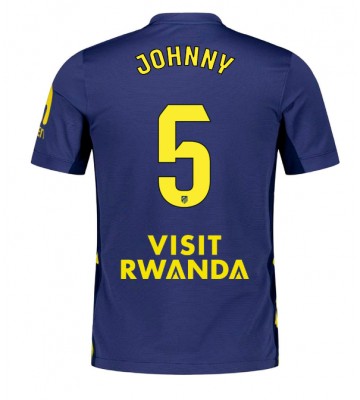 Atletico Madrid Johnny Cardoso #5 Venkovní Dres 2025-26 Krátkým Rukávem Atletico Madrid Johnny Cardoso #5 Venkovní Dres 2025-26 Krátkým Rukávem