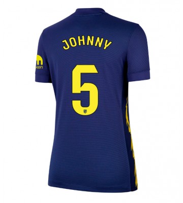 Atletico Madrid Johnny Cardoso #5 Venkovní Dres pro Dámy 2025-26 Krátkým Rukávem
