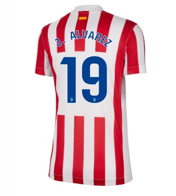 Atletico Madrid Julian Alvarez #19 Domácí Dres pro Dámy 2025-26 Krátkým Rukávem Atletico Madrid Julian Alvarez #19 Domácí Dres pro Dámy 2025-26 Krátkým Rukávem