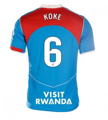 Atletico Madrid Koke #6 Alternativní Dres pro Dámy 2025-26 Krátkým Rukávem