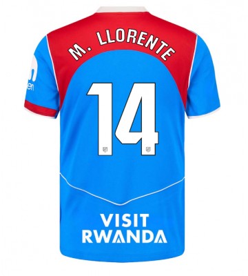 Atletico Madrid Marcos Llorente #14 Alternativní Dres 2025-26 Krátkým Rukávem