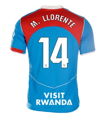 Atletico Madrid Marcos Llorente #14 Alternativní Dres pro Dámy 2025-26 Krátkým Rukávem