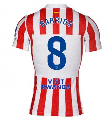 Atletico Madrid Pablo Barrios #8 Domácí Dres 2025-26 Krátkým Rukávem Atletico Madrid Pablo Barrios #8 Domácí Dres 2025-26 Krátkým Rukávem