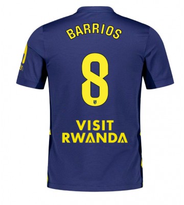 Atletico Madrid Pablo Barrios #8 Venkovní Dres 2025-26 Krátkým Rukávem Atletico Madrid Pablo Barrios #8 Venkovní Dres 2025-26 Krátkým Rukávem