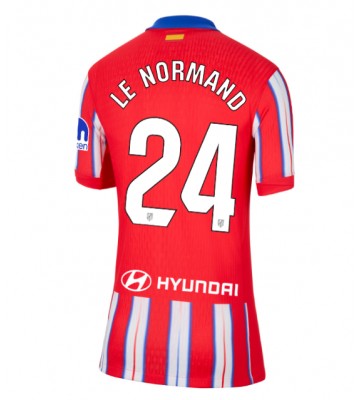 Atletico Madrid Robin Le Normand #24 Domácí Dres pro Dámy 2024-25 Krátkým Rukávem