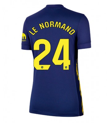 Atletico Madrid Robin Le Normand #24 Venkovní Dres pro Dámy 2025-26 Krátkým Rukávem
