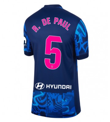 Atletico Madrid Rodrigo De Paul #5 Alternativní Dres pro Dámy 2024-25 Krátkým Rukávem