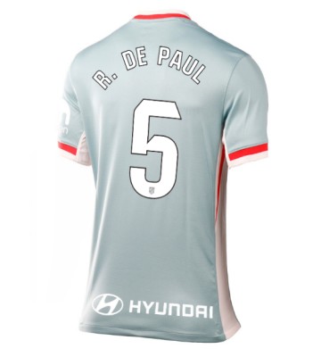 Atletico Madrid Rodrigo De Paul #5 Venkovní Dres pro Dámy 2024-25 Krátkým Rukávem