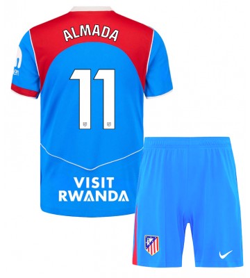 Atletico Madrid Thiago Almada #11 Alternativní dres komplet pro Děti 2025-26 Krátkým Rukávem (+ Krátké kalhoty)