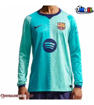 Barcelona Alternativní Dres 2026-27 Dlouhým Rukávem