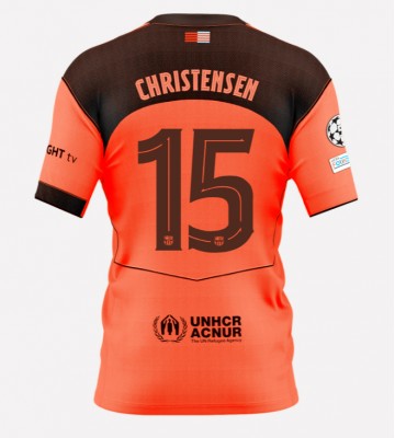 Barcelona Andreas Christensen #15 Alternativní Dres 2025-26 Krátkým Rukávem