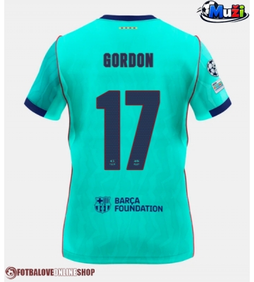 Barcelona Anthony Gordon #17 Alternativní Dres 2026-27 Krátkým Rukávem