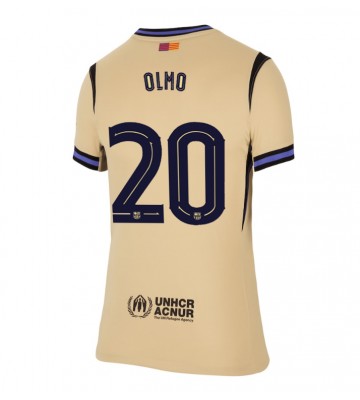 Barcelona Dani Olmo #20 Venkovní Dres pro Dámy 2025-26 Krátkým Rukávem Barcelona Dani Olmo #20 Venkovní Dres pro Dámy 2025-26 Krátkým Rukávem