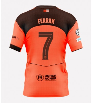 Barcelona Ferran Torres #7 Alternativní Dres 2025-26 Krátkým Rukávem
