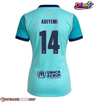 Barcelona Karim Adeyemi #14 Alternativní Dres pro Dámy 2026-27 Krátkým Rukávem