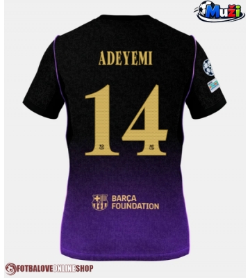 Barcelona Karim Adeyemi #14 Venkovní Dres 2026-27 Krátkým Rukávem