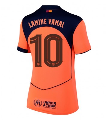 Barcelona Lamine Yamal #10 Alternativní Dres pro Dámy 2025-26 Krátkým Rukávem