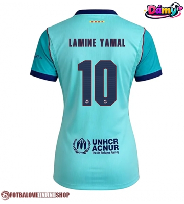 Barcelona Lamine Yamal #10 Alternativní Dres pro Dámy 2026-27 Krátkým Rukávem
