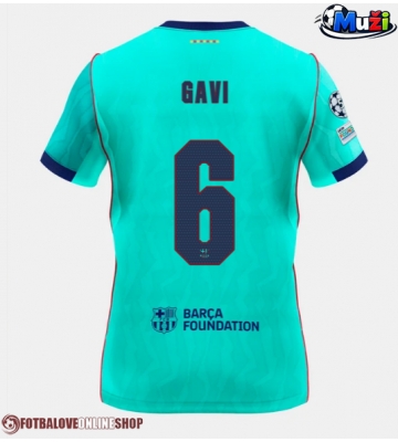 Barcelona Paez Gavi #6 Alternativní Dres 2026-27 Krátkým Rukávem