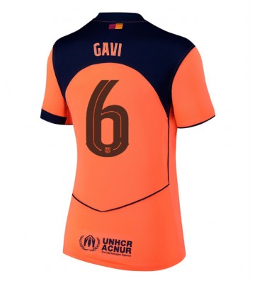Barcelona Paez Gavi #6 Alternativní Dres pro Dámy 2025-26 Krátkým Rukávem