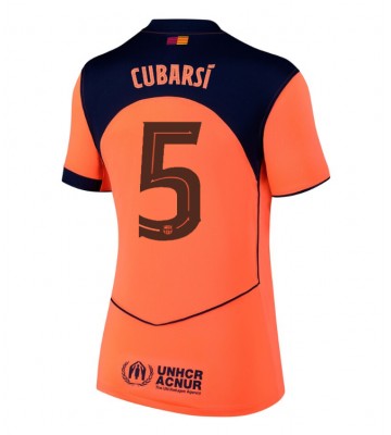 Barcelona Pau Cubarsi #5 Alternativní Dres pro Dámy 2025-26 Krátkým Rukávem
