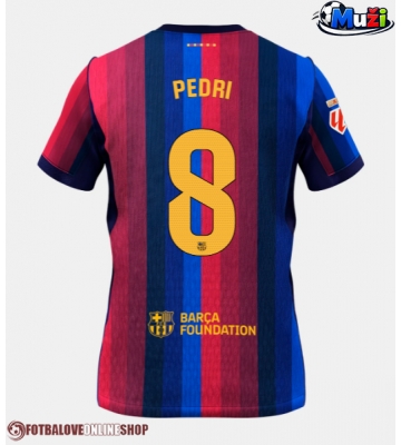 Barcelona Pedri Gonzalez #8 Domácí Dres 2026-27 Krátkým Rukávem