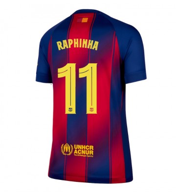 Barcelona Raphinha Belloli #11 Domácí Dres pro Dámy 2025-26 Krátkým Rukávem