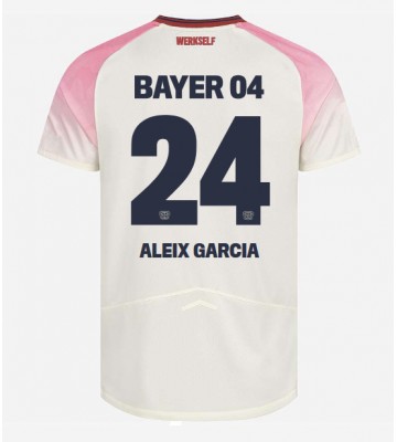 Bayer Leverkusen Aleix Garcia #24 Venkovní Dres 2025-26 Krátkým Rukávem Bayer Leverkusen Aleix Garcia #24 Venkovní Dres 2025-26 Krátkým Rukávem