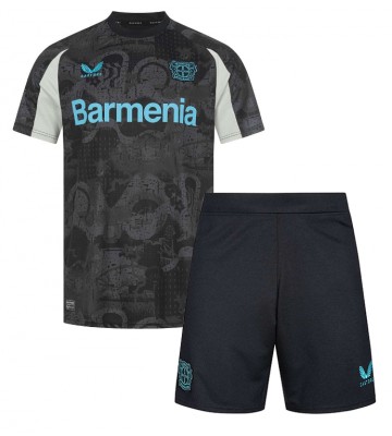 Bayer Leverkusen Alternativní dres komplet pro Děti 2024-25 Krátkým Rukávem (+ Krátké kalhoty)