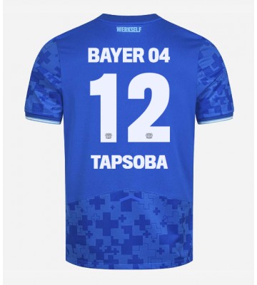 Bayer Leverkusen Edmond Tapsoba #12 Alternativní Dres 2025-26 Krátkým Rukávem Bayer Leverkusen Edmond Tapsoba #12 Alternativní Dres 2025-26 Krátkým Rukávem
